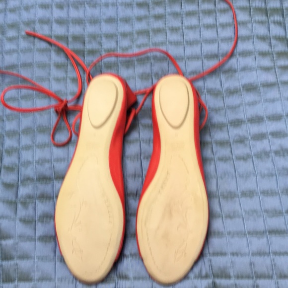 Red leather “Bronx so today” sandals Size 8 - Picture 3 of 4